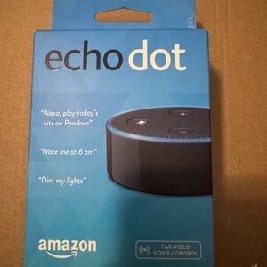 Amazon Echo Dot Voice Assistant - Dark Blue